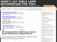 lilytablelamp.com