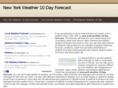 newyorkweather10dayforecast.info