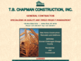 tbchapmanconstruction.com