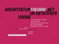 architekturtheorie.net