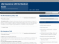 lifeinsurancewithnomedicalexams.com