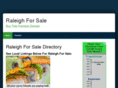 raleigh-for-sale.com