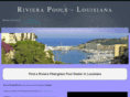 rivierafiberglasspoolslouisiana.com