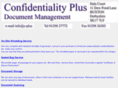 confidentialityplus.com