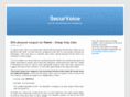 securvoice.com