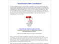 smallbusinessdebtconsolidation.org
