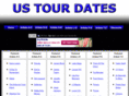 ustourdates.com