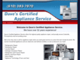 davescertifiedapplianceservice.com