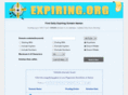 expiring.org