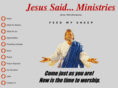 jesussaidministries.org