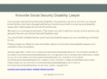 knoxvillesocialsecuritydisabilitylawyer.net
