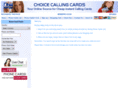 choicecallingcards.com