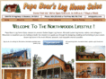 papabearsloghomesales.com