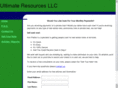 ultimateresourcesllc.com