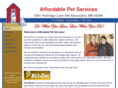 affordablepetservices.com