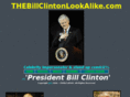 thebillclintonlookalike.com