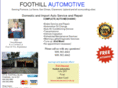 foothillautomotive.com