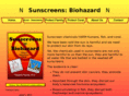sunscreensbiohazard.com