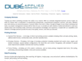 dubeappliedmarketing.com