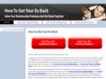 howtogetyourexbackguidance.com