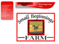smallbeginningsfarm.com