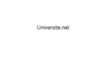 universite.net