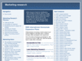 marketing--research.com