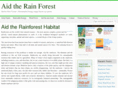aidtherainforest.com