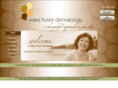 wakeforestderm.com