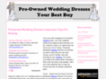 preownedweddingdressesbuy.info
