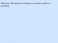 abilityness.com