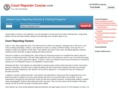 courtreportercourse.com