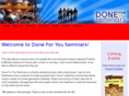 doneforyouseminars.com