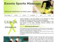 exoniasportsmassage.com