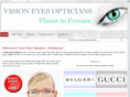 visioneyesopticians.com