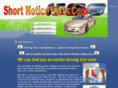 shortnoticetests.com