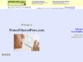 waterfilteredpure.com