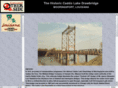 caddolakedrawbridge.com