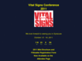 vitalsignsconference.com