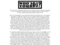 whosyourdj.net