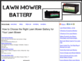 lawnmower-battery.com