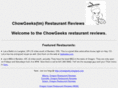 chowgeeks.com