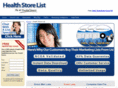 healthstorelist.com