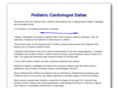 pediatriccardiologistdallas.com