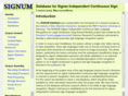 signum-database.net