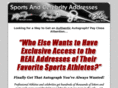 sportsandcelebrityaddresses.com