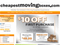 cheapestmovingboxes.com