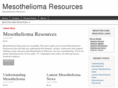 mesothelioma-resources.org