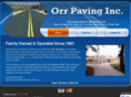 orrpaving.com