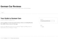 germancarreviews.com